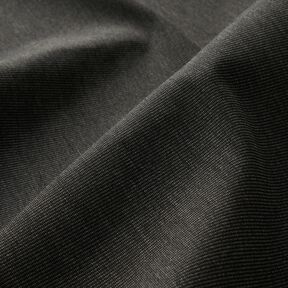 Outdoor Fabric Canvas Fine Texture – black, 