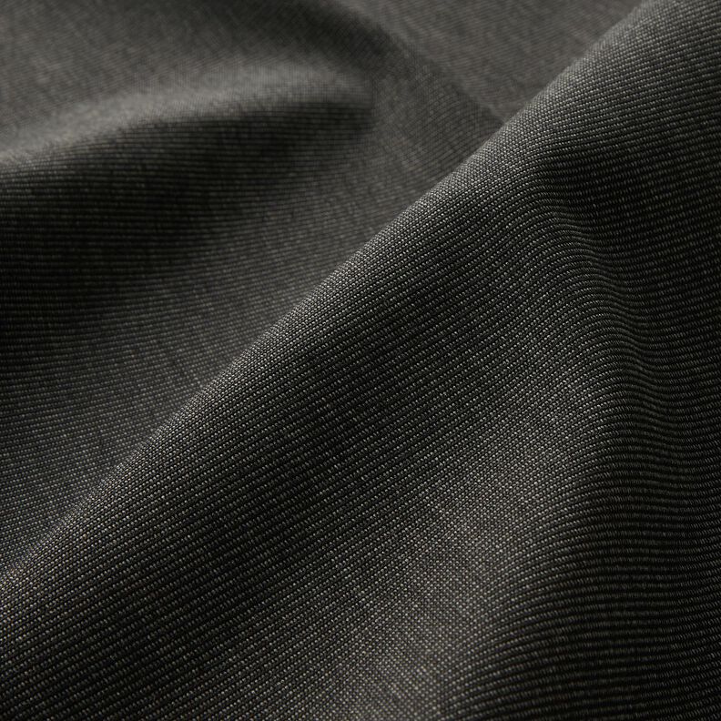 Outdoor Fabric Canvas Fine Texture – black,  image number 2