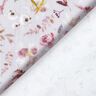 Ribbed Jersey delicate wildflowers digital print – pastel mauve/red lilac,  thumbnail number 4