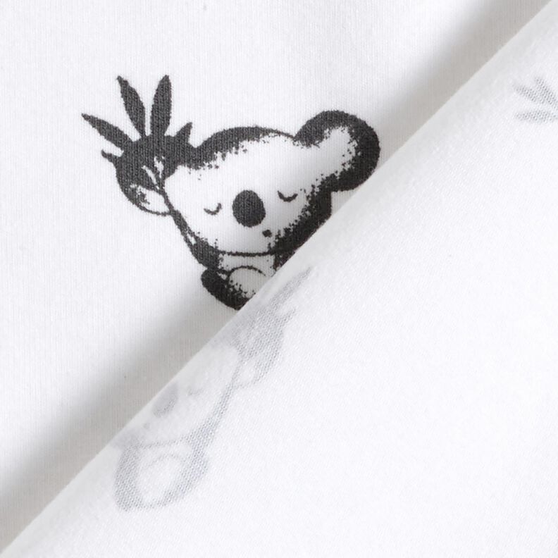Cotton Jersey little koala – ivory,  image number 4