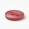 2-hole button shiny [Ø 15 mm] – dark dusky pink,  thumbnail number 2