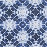 Decor Fabric Canvas Batique Circles – indigo/white,  thumbnail number 5