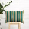 awning fabric Blurred Stripes – fir green/offwhite,  thumbnail number 9