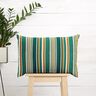 awning fabric Blurred Stripes – fir green/offwhite,  thumbnail number 9