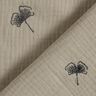 Double Gauze/Muslin embroidered ginkgo – light grey,  thumbnail number 4