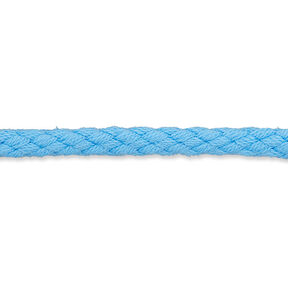 Cotton cord [Ø 5 mm] – light wash denim blue, 