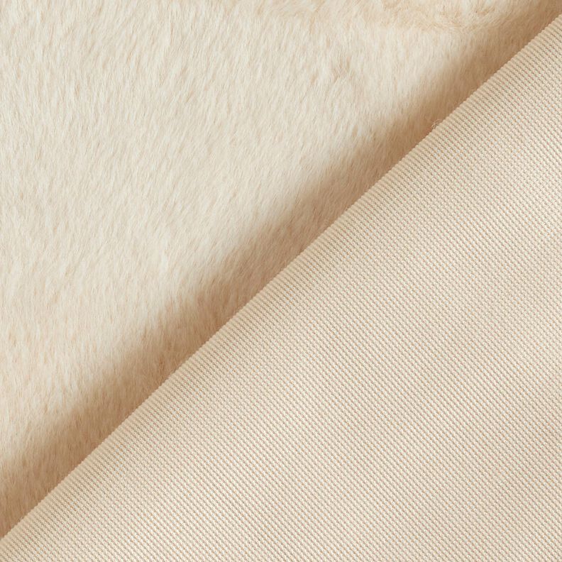 high-quality solid-color faux fur – cashew,  image number 3