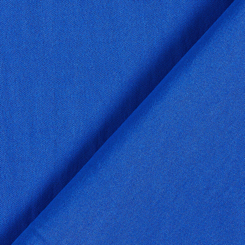 Plain-coloured plain weave viscose blend – royal blue,  image number 4