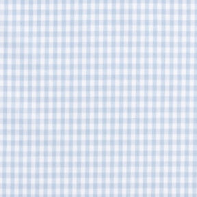 Cotton Vichy check 0,5 cm – light wash denim blue/white, 