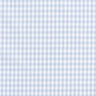 Cotton Vichy check 0,5 cm – light wash denim blue/white,  thumbnail number 1