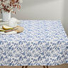 Cotton Cretonne birds – royal blue/offwhite,  thumbnail number 6