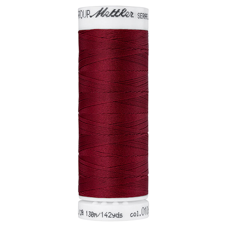 Seraflex Stretch Sewing Thread (0106) | 130 m | Mettler – carmine,  image number 1