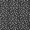 Irregular dots viscose fabric – black/white,  thumbnail number 1