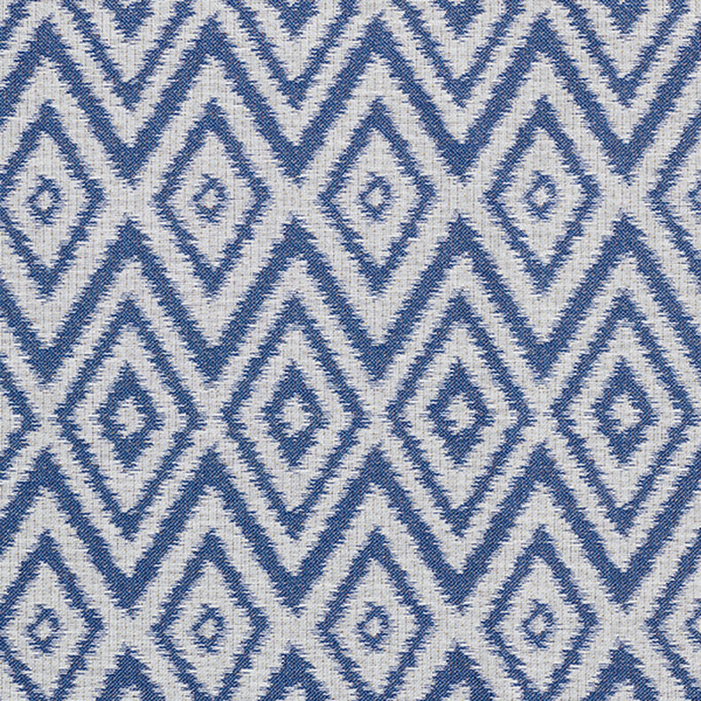 Outdoor fabric jacquard Ethno – blue,  image number 1
