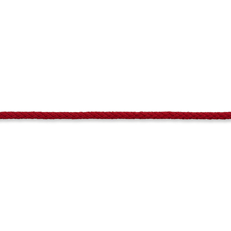Cotton cord [Ø 3 mm] – merlot,  image number 2