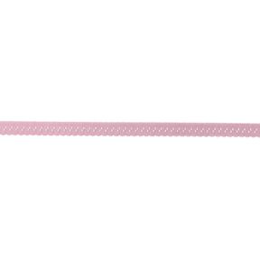 Elasticated Edging Lace [12 mm] – dusky pink, 