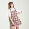 Cotton Flannel checked – dusky pink/antique silver,  thumbnail number 5