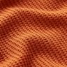 Cotton waffle jersey Plain – terracotta,  thumbnail number 2