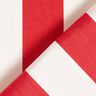 Outdoor Fabric Canvas Block Stripes – red/ivory,  thumbnail number 4