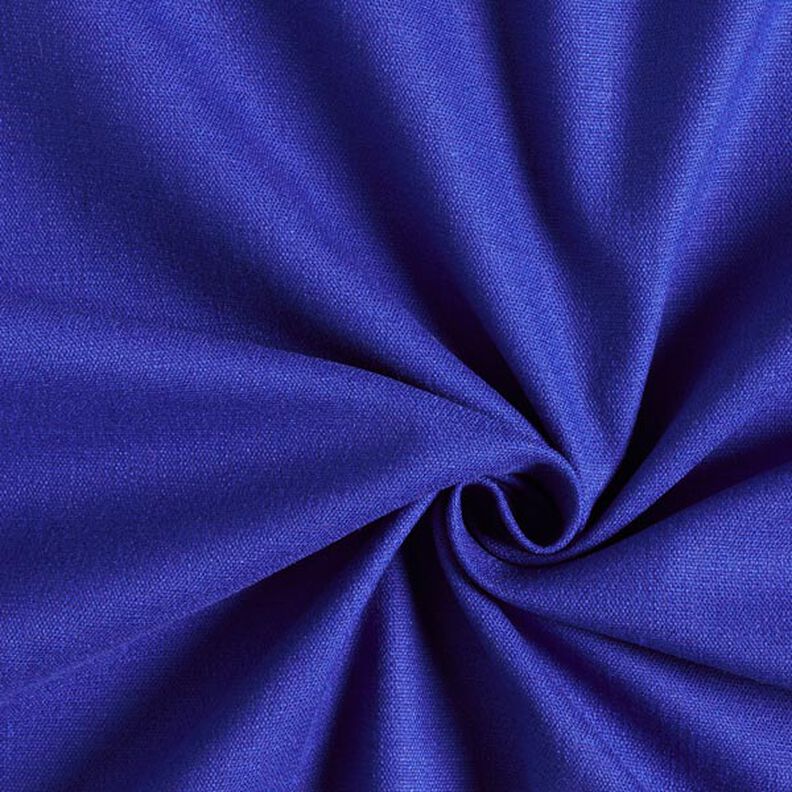 Linen fabric Stretch  – royal blue,  image number 1