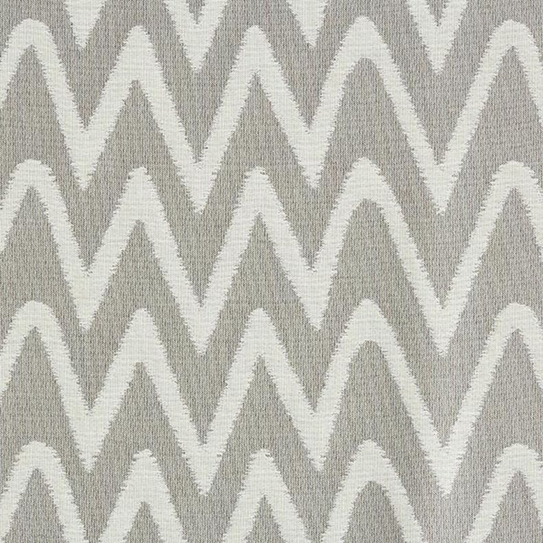 Outdoor Fabric Jacquard Ikat Print – light grey,  image number 1