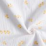 Double Gauze/Muslin cute ducklings – white/gold,  thumbnail number 3