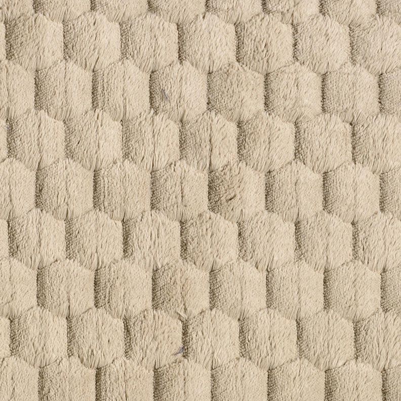 Faux Fur Honeycomb – anemone,  image number 1