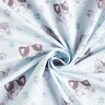 Cotton Jersey cute cats and paws | Glitzerpüppi – white,  thumbnail number 3