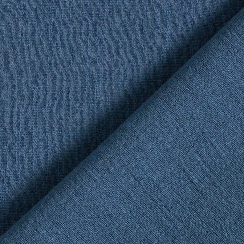 Linen look cotton fabric – royal blue,  image number 3