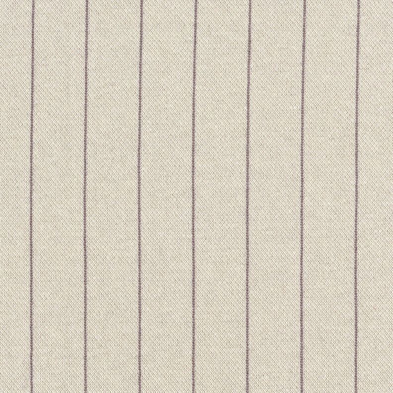 Knitted jacquard pinstripe – beige/dark brown,  image number 1