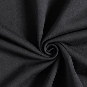Brushed Sweatshirt Fabric Premium – black, 