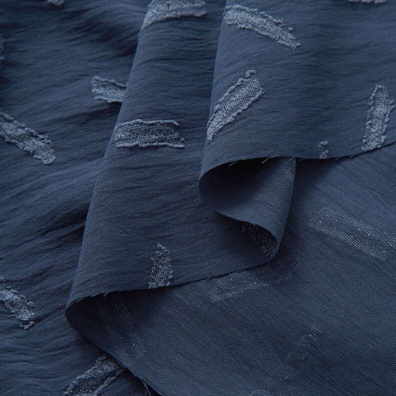 Striped jacquard dobby – navy blue,  image number 3