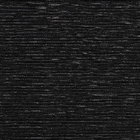 Plain Lurex Pleated Velvet – black, 