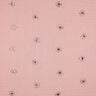Double Gauze/Muslin Sun Foil Print | Poppy Fabrics – light dusky pink/pastel violet,  thumbnail number 1