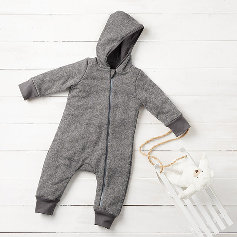 Fulled woollen loden – grey,  image number 8