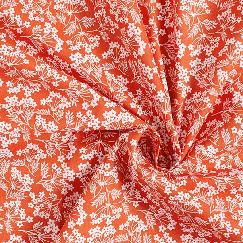 Cotton Cretonne Small Umbels – terracotta, image number 3