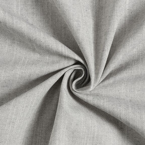 Decor Fabric Half Panama Subtle Texture – slate grey/light beige, 
