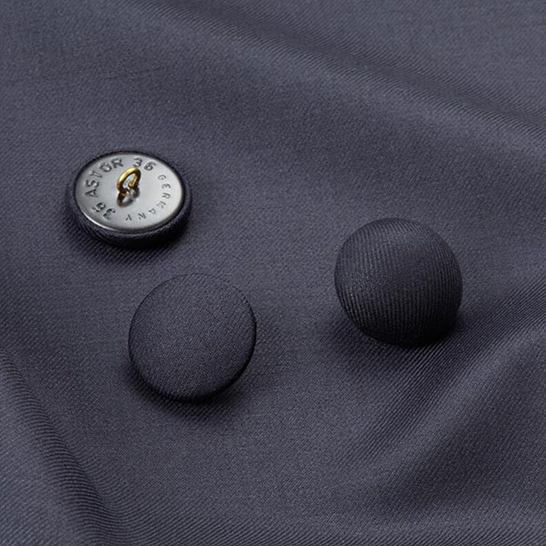 Covered Gloss Semi - Sphere Button - marine,  image number 2