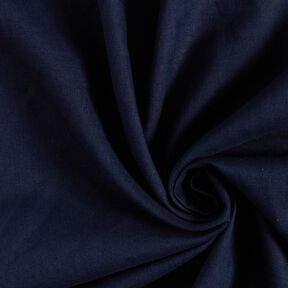 Lightweight linen blend pre-washed – midnight blue, 