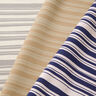 Irregular Stripes French Terry – indigo/rosé,  thumbnail number 5