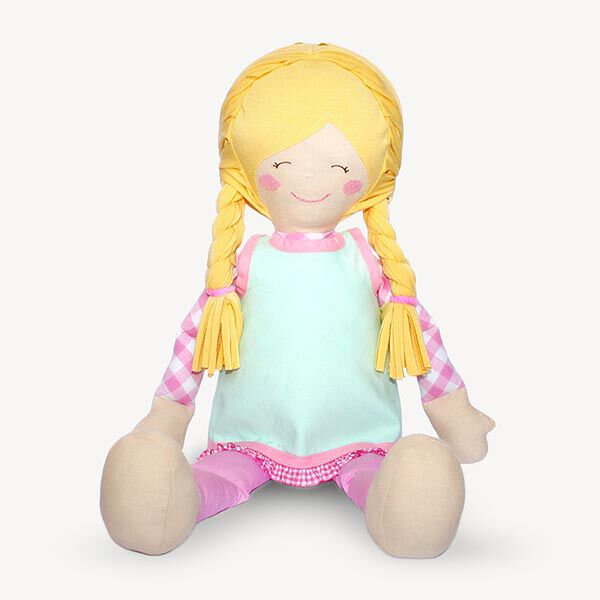 Sew a doll: "LULU" rag doll paper pattern  | Kullaloo,  image number 2