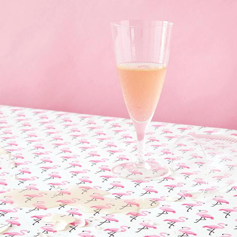 Flamingo Coated Cotton – light blue,  image number 5