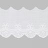 Floral Scallops 3 – white,  thumbnail number 1