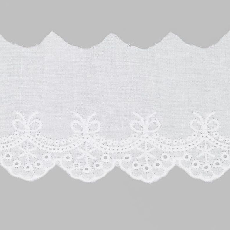 Floral Scallops 3 – white,  image number 1
