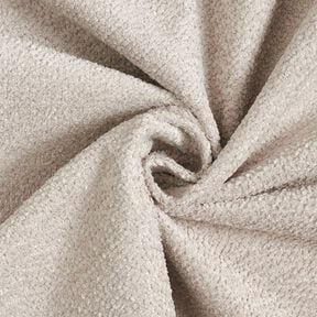 Upholstery Fabric soft pile – silver grey, 