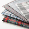 Stretch Trouser Fabric Tartan – white/black,  thumbnail number 5