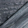 Horizontal Stripes Batik Ruffled Jersey – light grey,  thumbnail number 4