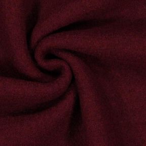 Fulled woollen loden – burgundy, 