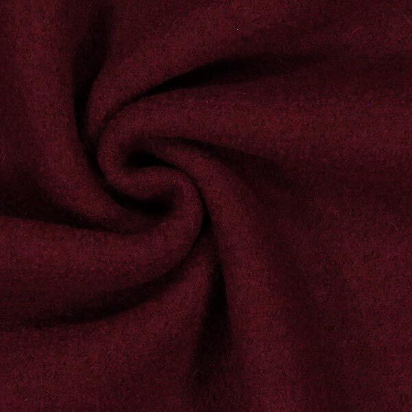Fulled woollen loden – burgundy,  image number 2