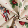 Decor Fabric Tapestry Fabric festive nutcrackers – light beige/red,  thumbnail number 3